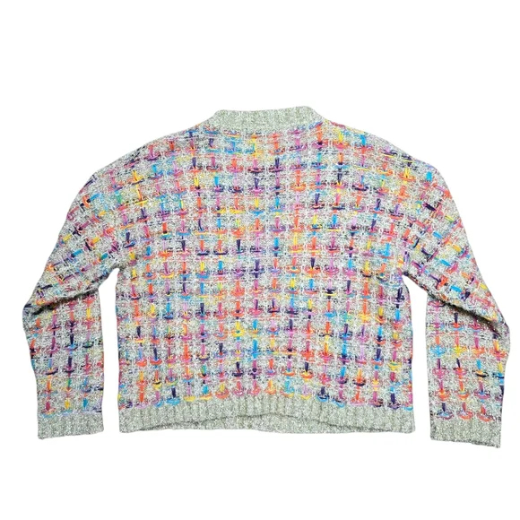 Strut & Bolt Metallic Tweed Knit Sweater - Picture 3 of 4